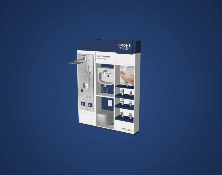 Grohe Euro Range – Interactive 3D & WebAR Display Demo